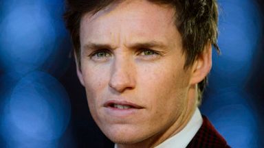 Redmayne, 39, is pictured at The Danish Girl premiere in London in 2015